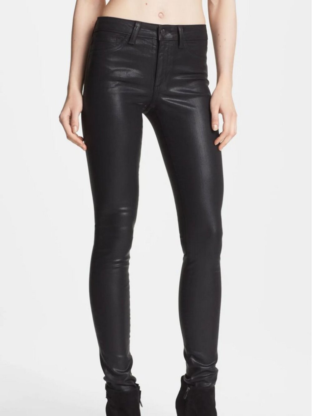 Joe’s Jeans The Skinny Coated Stretch Jeans